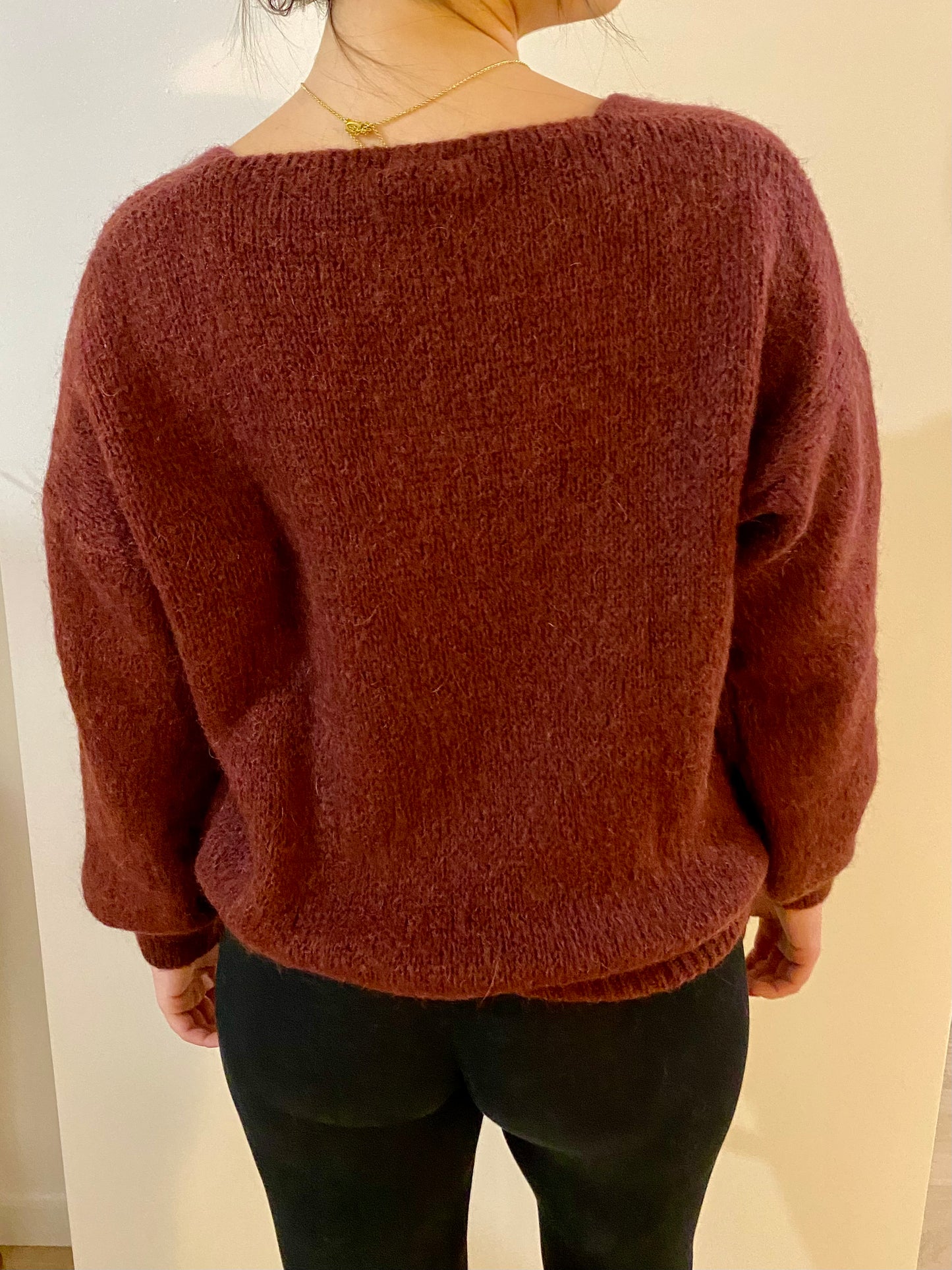 Pull kid MOHAIR col V