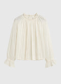 Blouse legère manche longue