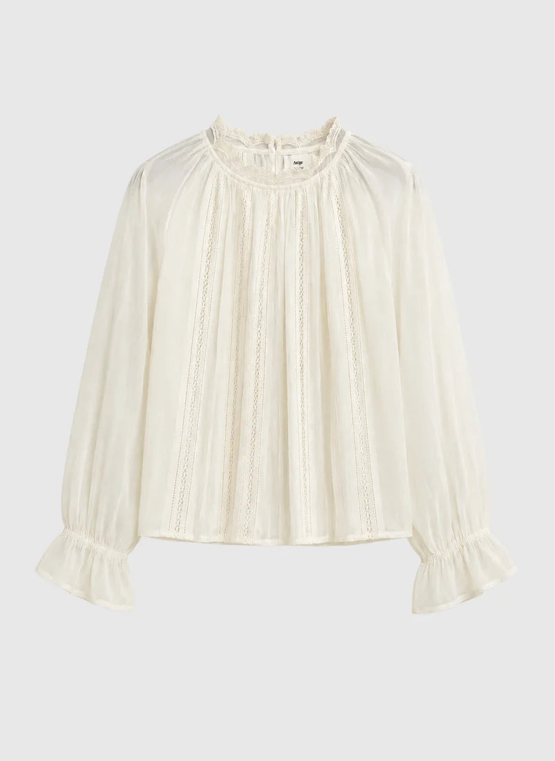Blouse legère manche longue