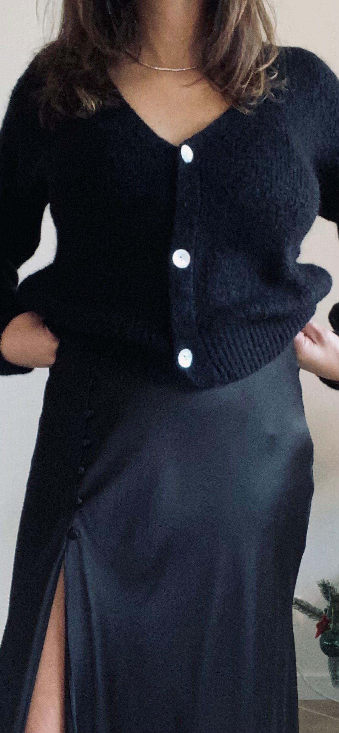 Gilet en Mohair Léon