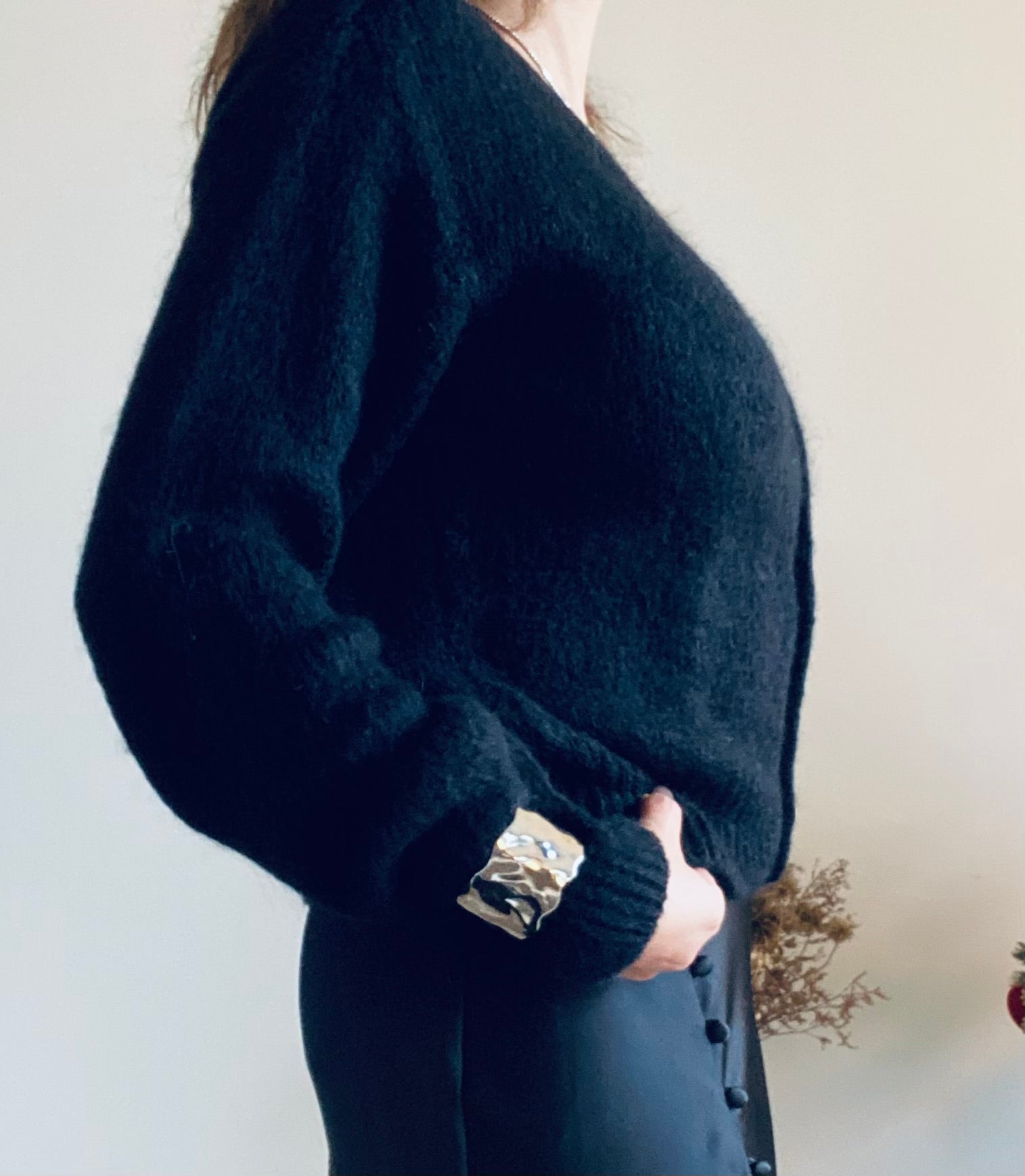 Gilet en Mohair Léon