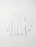 Tee shirt droit en coton manches chauves-souris
