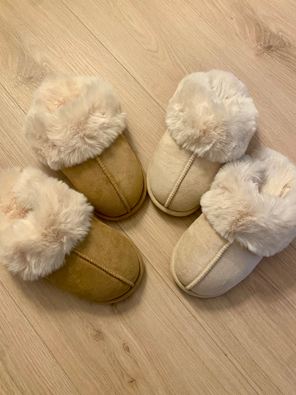 Chaussons fourrés