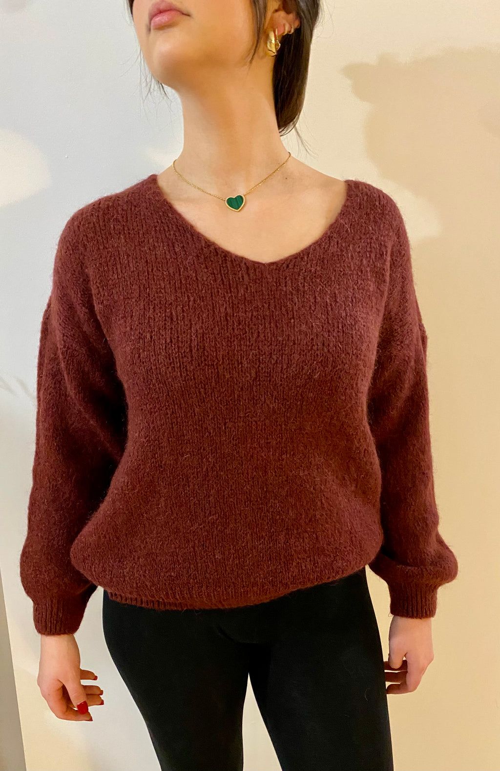 Pull kid MOHAIR col V