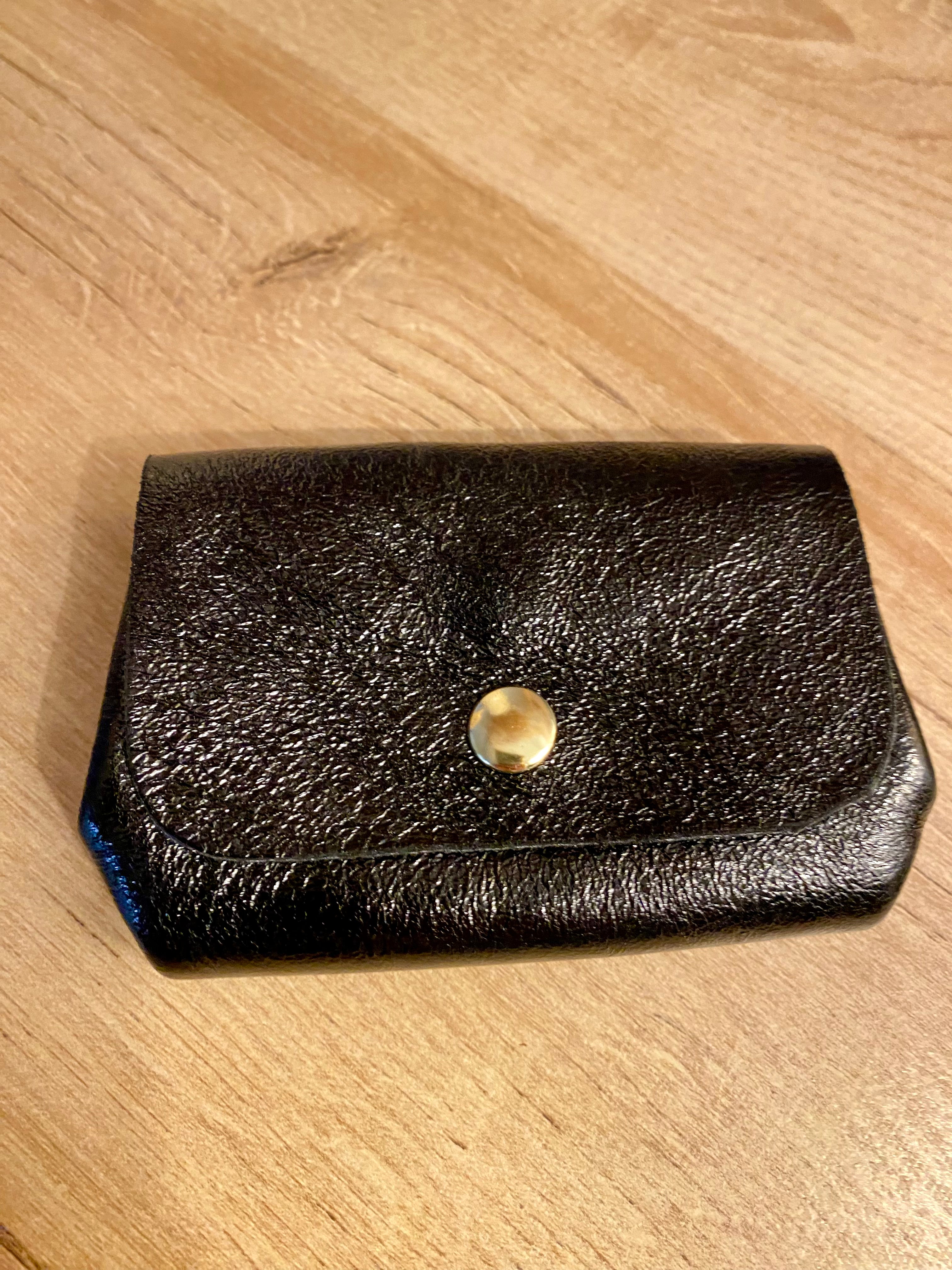 Porte Monnaie en cuir irisé