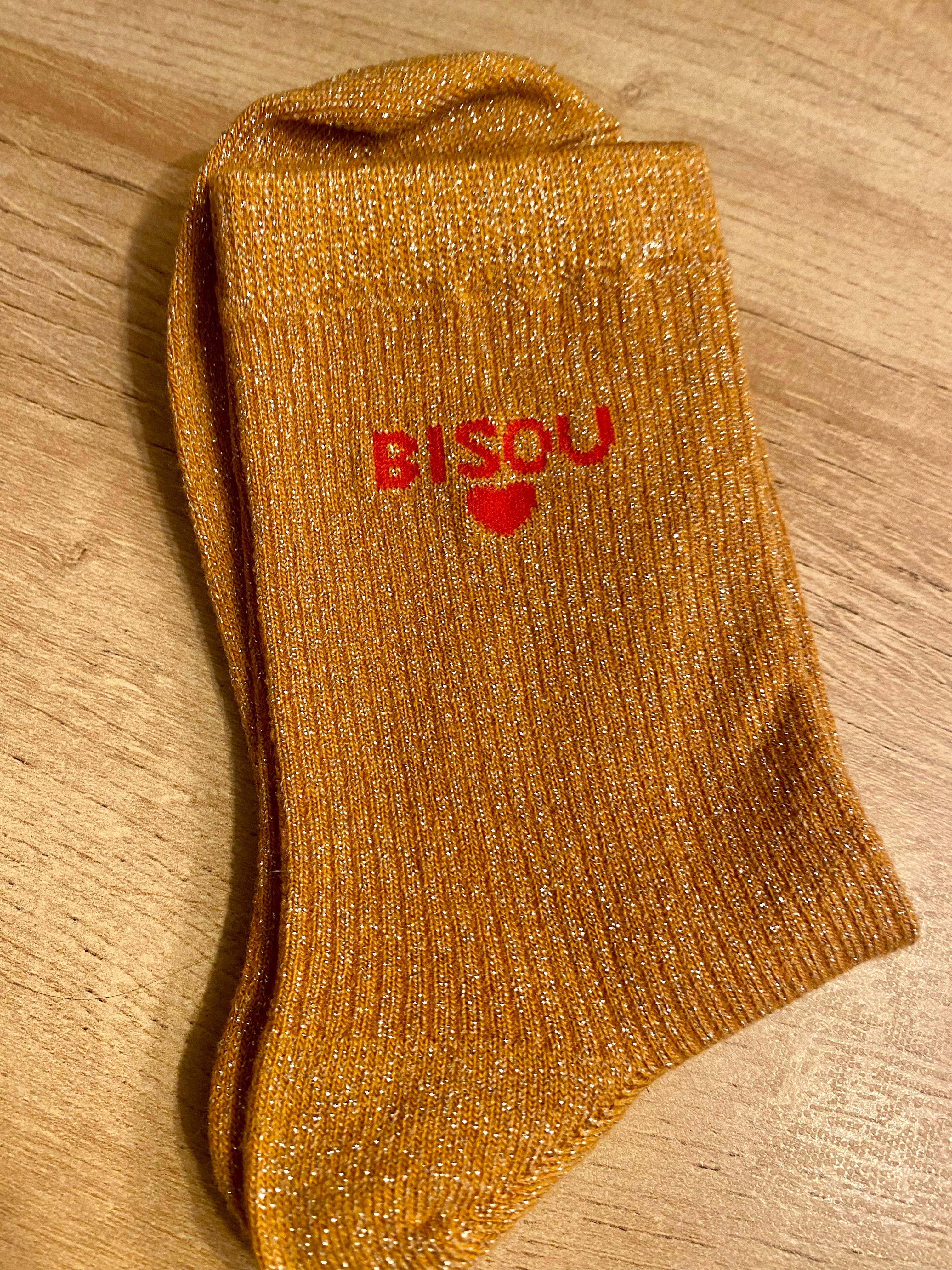 Chaussettes BISOU glitter brillantes