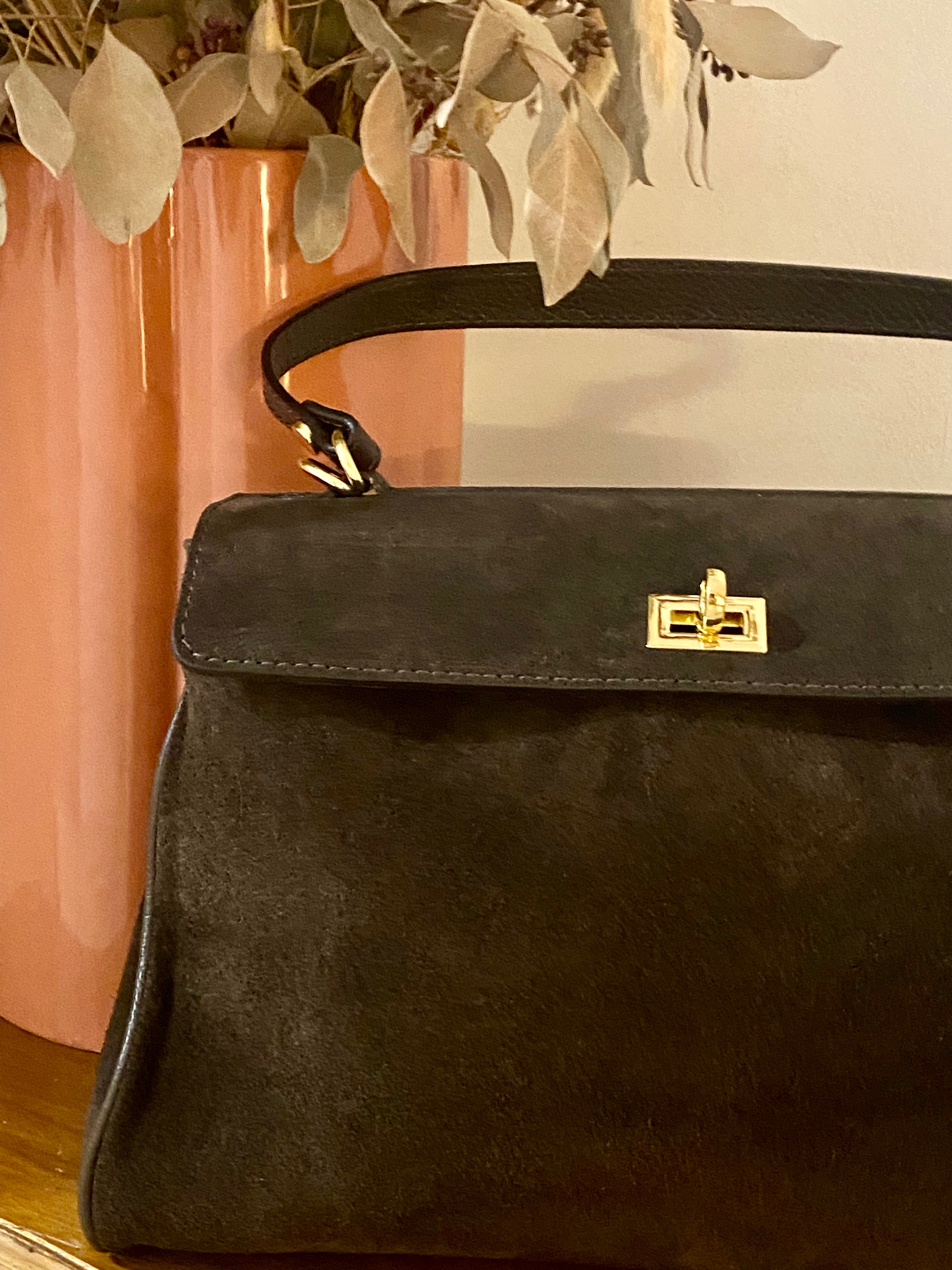 Sac véritable cuir et suède Jules