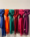 Écharpe élégante en cachemire, laine et viscose – Confort et style