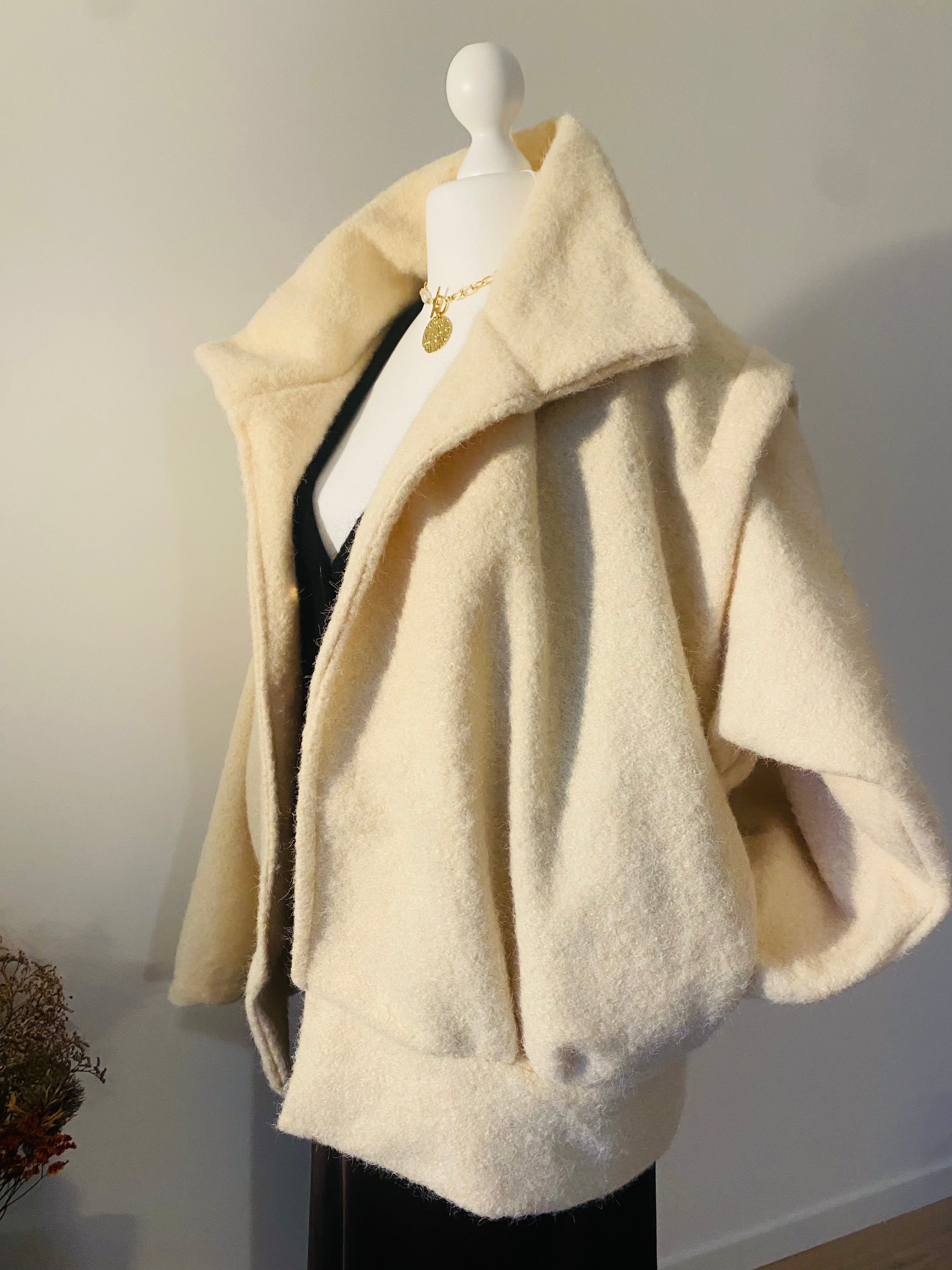 Veste Isabelle oversize blanche