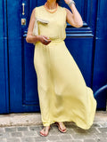 Ensemble jupe top Jaune