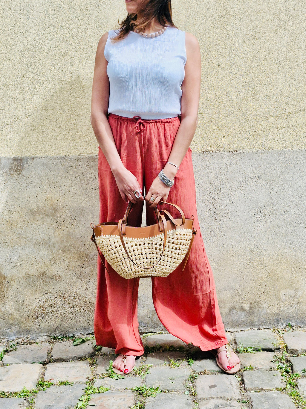 Pantalon léger Terracotta
