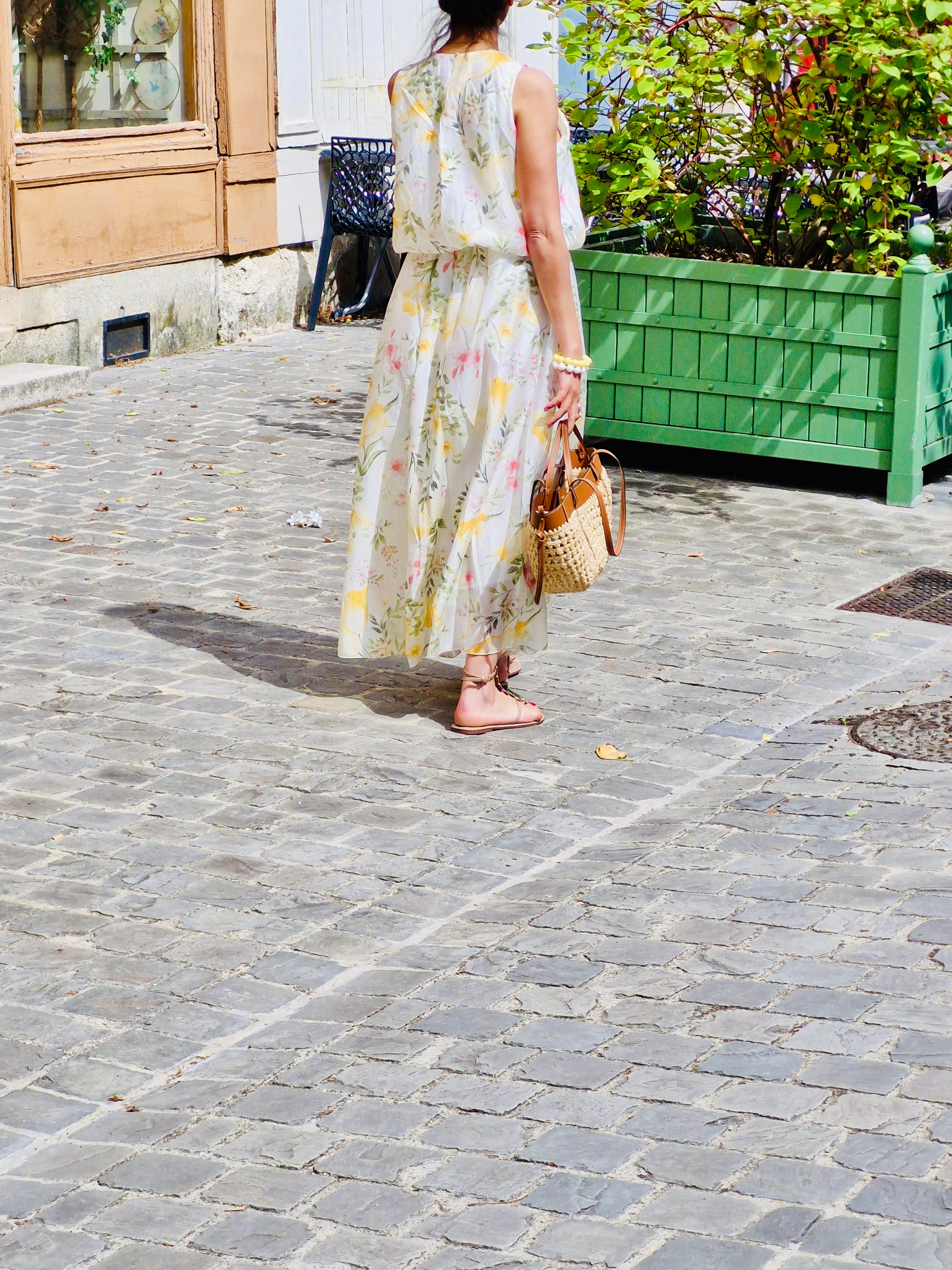 Ensemble floral  jupe et top