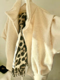 Veste oversize blanche
